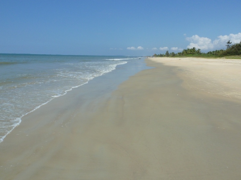 Varca Beach (Goa), weit und breit niemand....