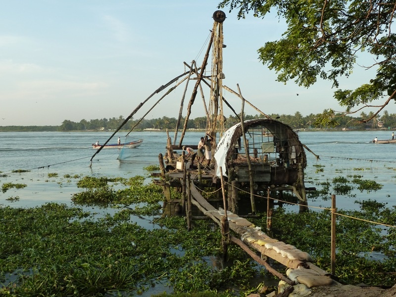 chinesisches Fischernetz