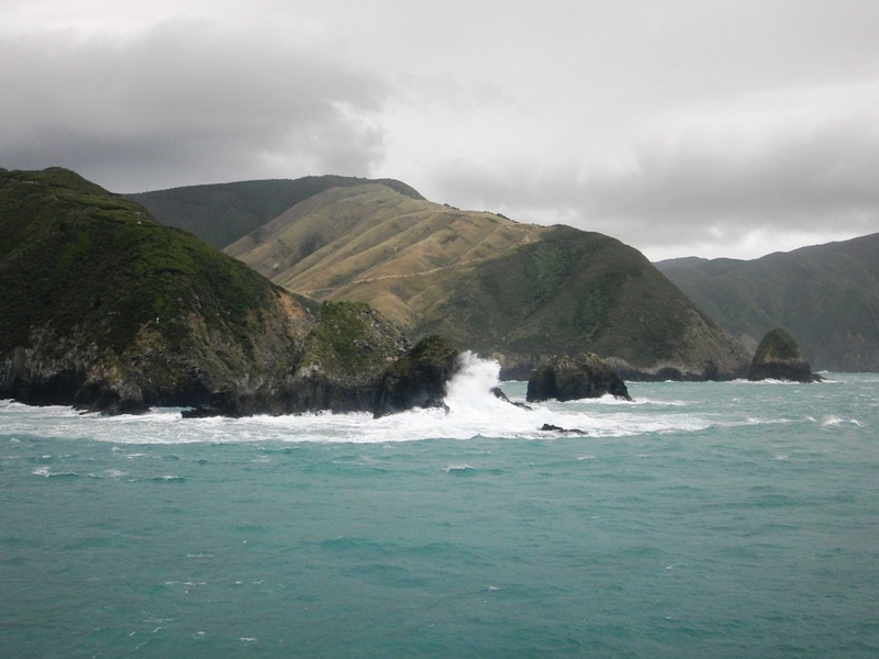 Faehrfahrt durch die Marlborough Sounds