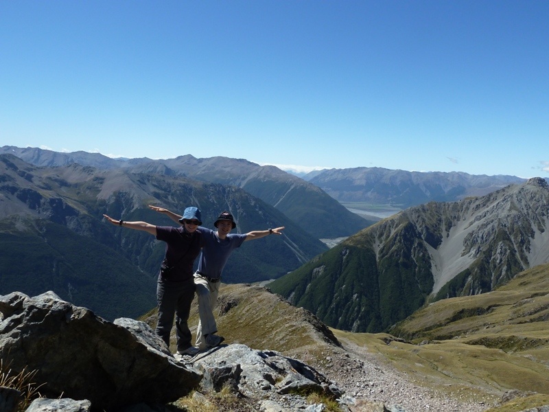 Juhuu - endlich oben auf den 1.833m!