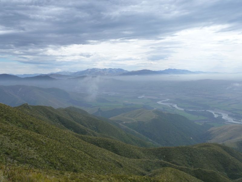 Ausblick vom "Little Mount Peel", Peel Forest